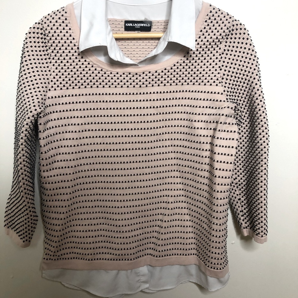 Karl lagerfeld top